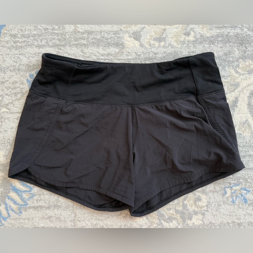 Lululemon Run Times Short II *4" Black (First Release) *Flawed - Picture 3 of 14